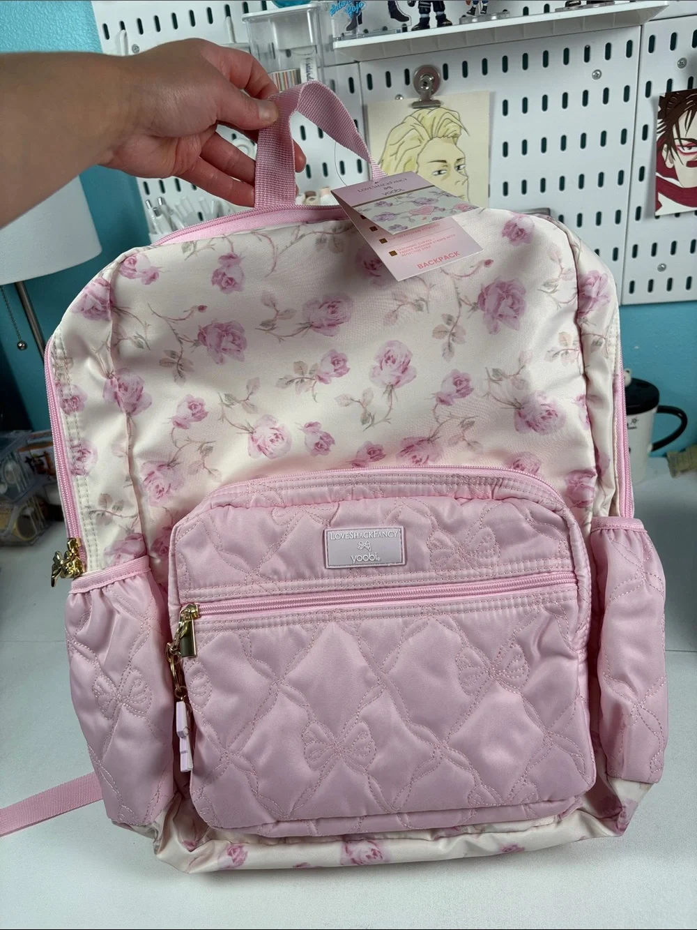 LoveShackFancy x target yoobi backpack